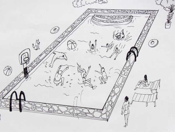 Бассейн вектор