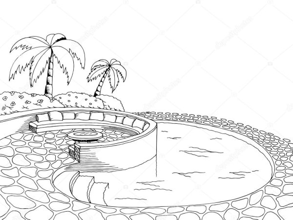 Раскраска безопасное лето для детей