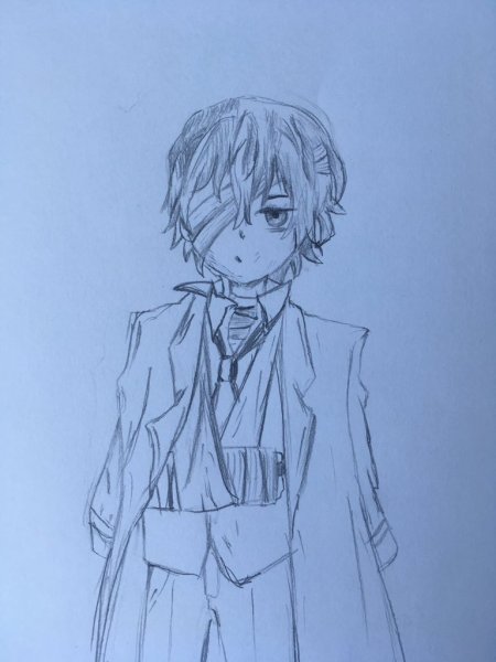 Дазай карандашом