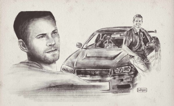 Ниссан пол Уокер рисунок