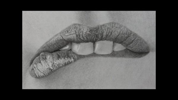 Нарисованный член карандашом