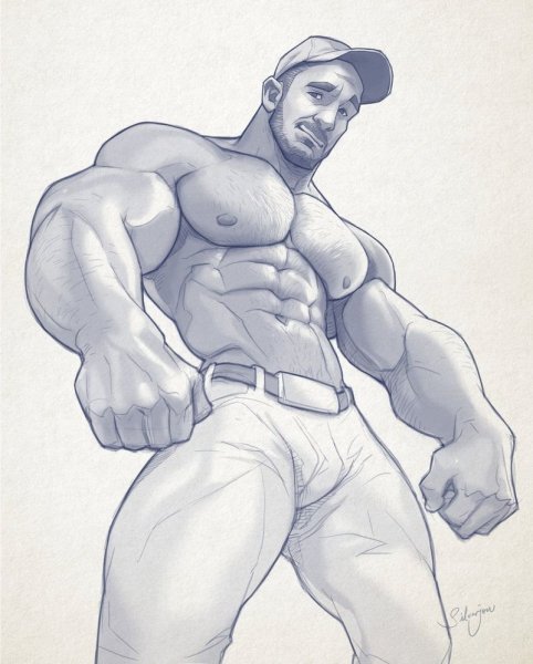 Нарисованные качки