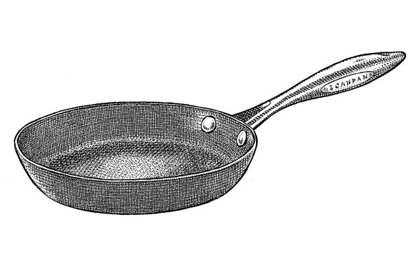 Сковорода чб