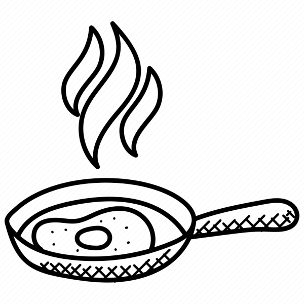 Сковородка контур