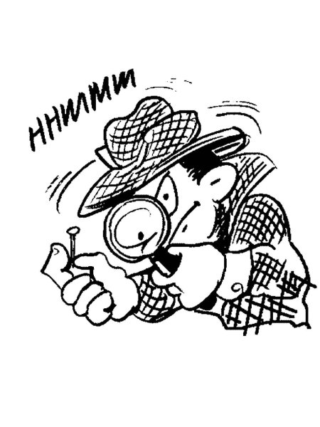 Раскраска профессия следователь