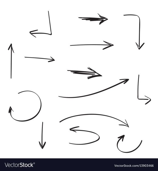 Стрелочка тонкая