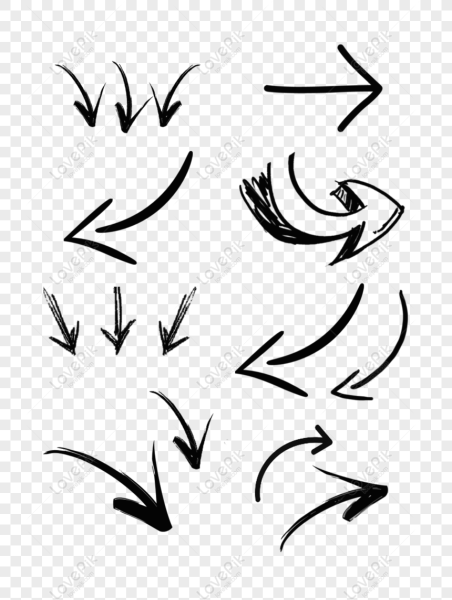 Стрелка карандашом