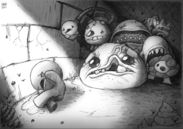 Айзек рисунки