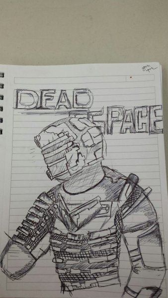 Айзек Кларк рисунок