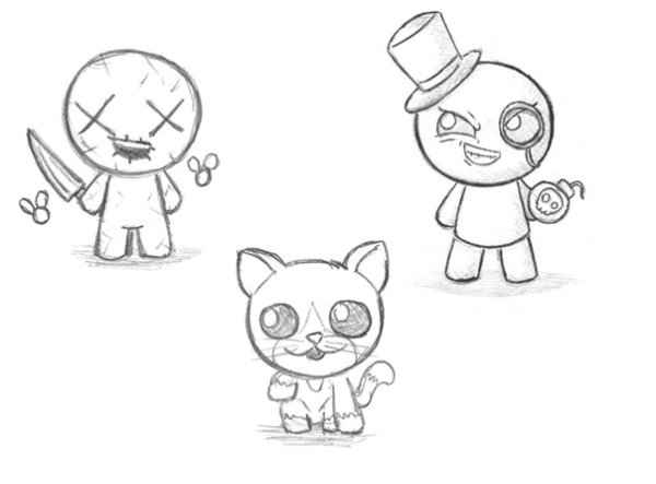 The Binding of Isaac рисунки