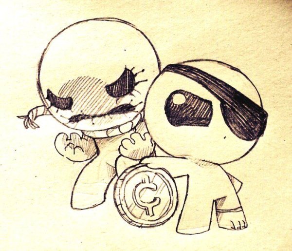 Айзек нарисовать