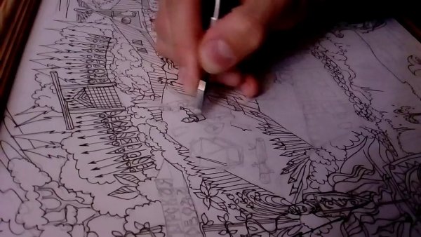 Аниме портрет для срисовки