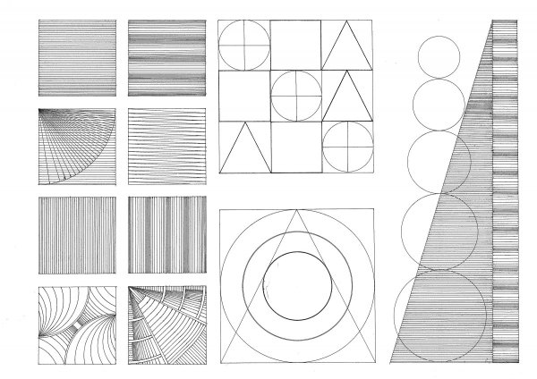 Задания по архитектурной графике