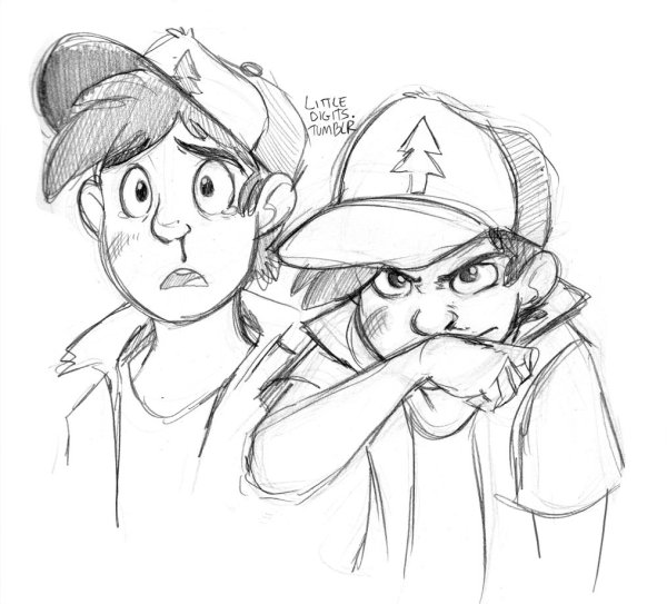 Гравити Фолз Диппер