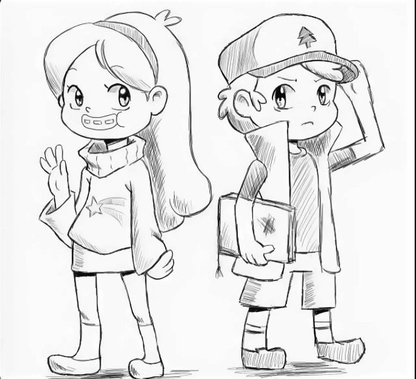 Гравити Фолз Мэйбл и Диппер