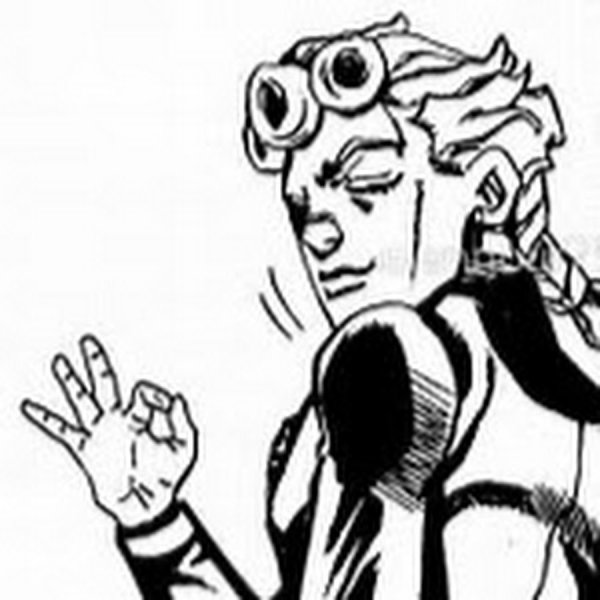 Дио Jojo наклейка