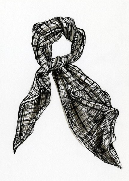 Набросок шарфа