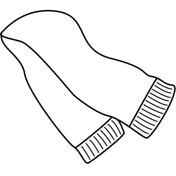 Вязаный шарф рисунок