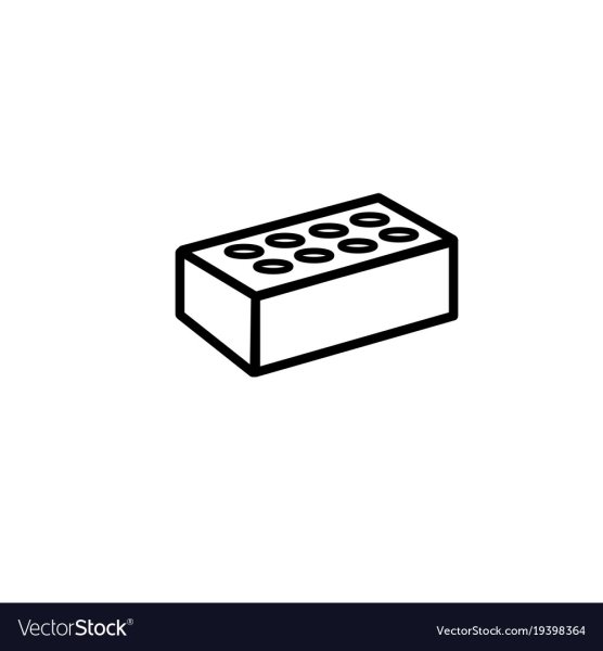 Кирпич раскраска для детей