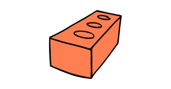 Кирпич иллюстрация