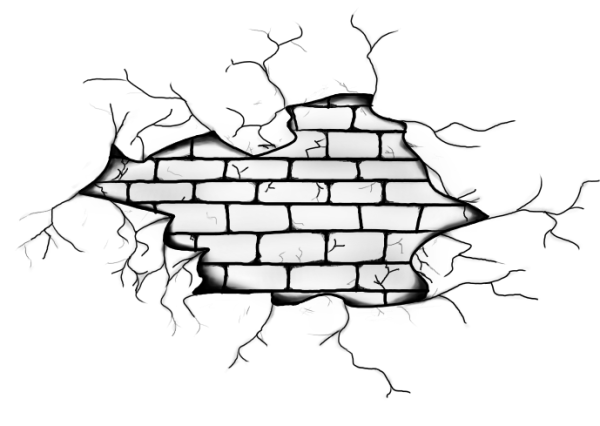 Трещина в стене