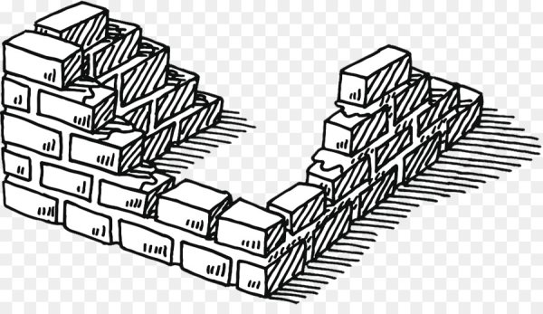 Рисунок из кирпича