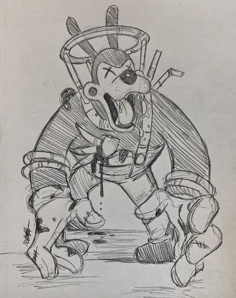 Скетч персонажей БЕНДИ