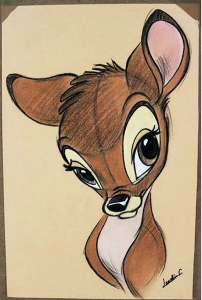 Бэмби скетч