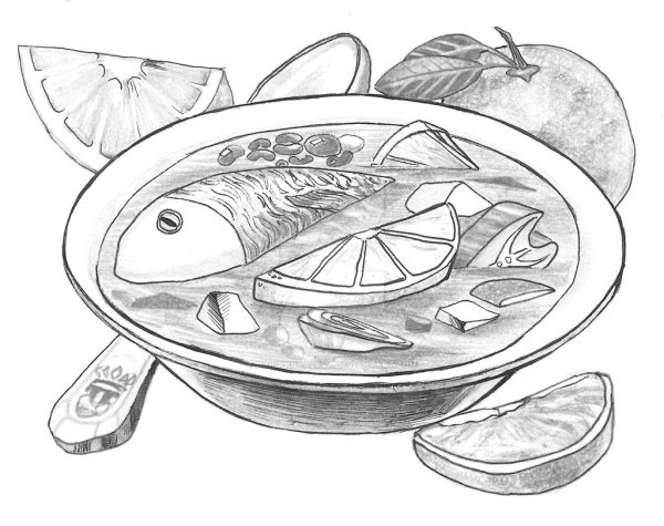 Раскраска суп