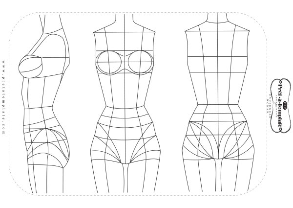 Одежда для срисовки карандашом современные