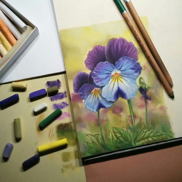 Пастель для рисования