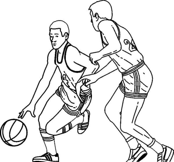 Баскетбол малюнок