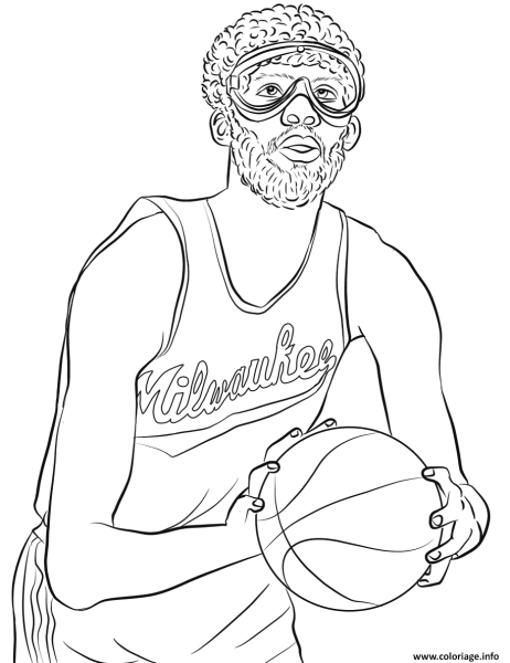 Раскраски баскетбол Стефен карри