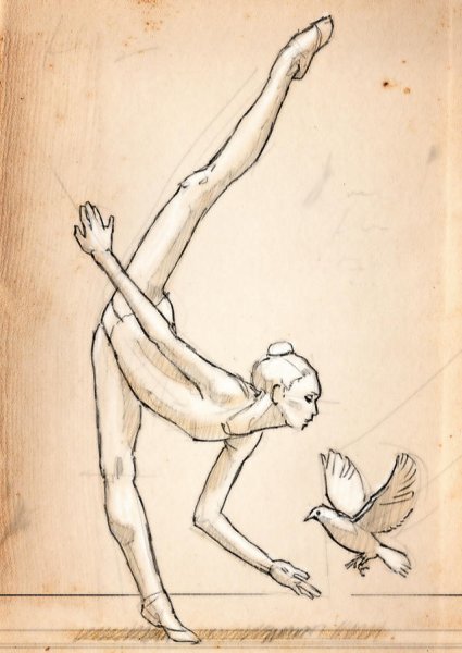 Наброски танцоров