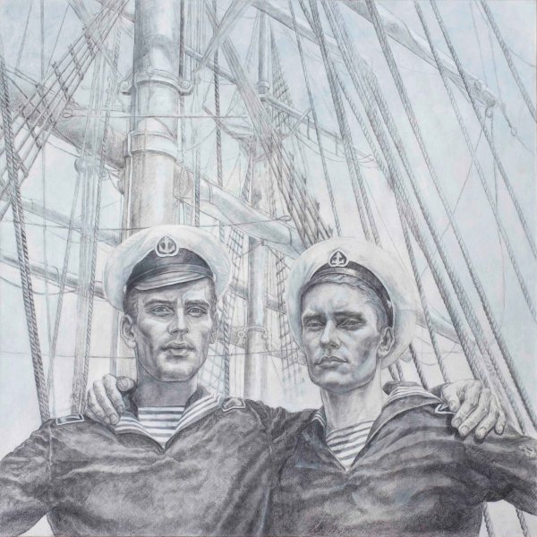 Матрос раскраска для детей