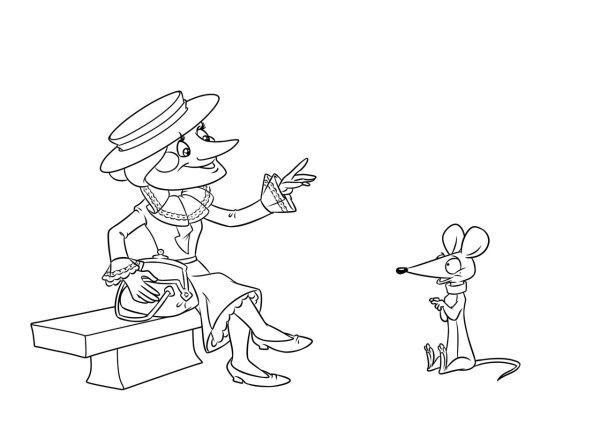 Крокодил Гена пошаговое рисование