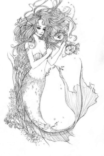 Сирены карандашом