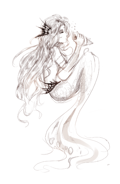 Русалка скетч