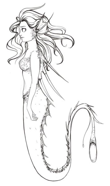 Эскизы рисунков фэнтези