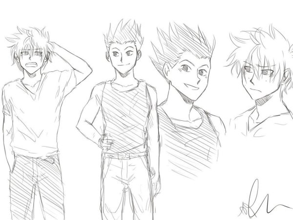 Раскраска Hunter x Hunter