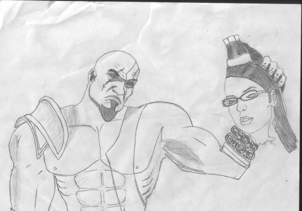 Картинки Кратоса для срисовки