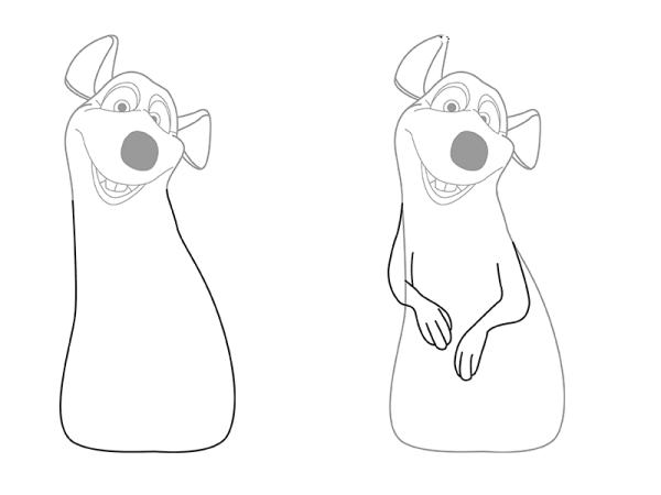 Мышки в скетчбук