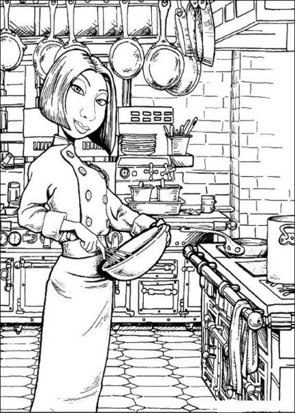 Раскраска Рататуй