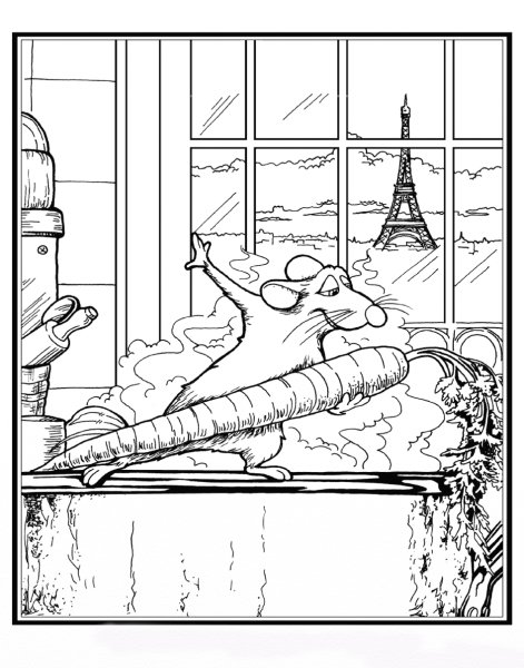 Рататуй скетч