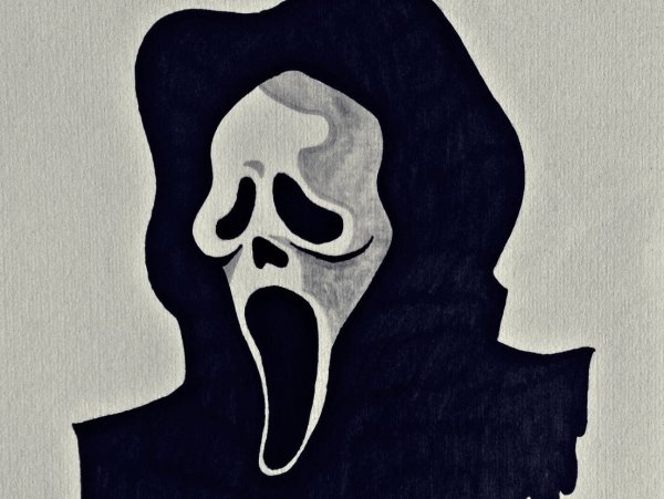 Крик раскраска