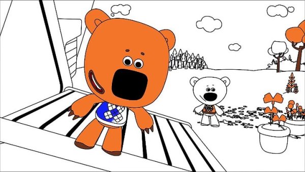 Мит ми мишки раскраска