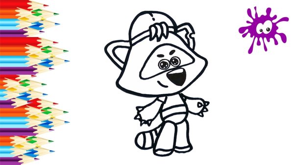 Раскраски Мимимишки Соня Соня