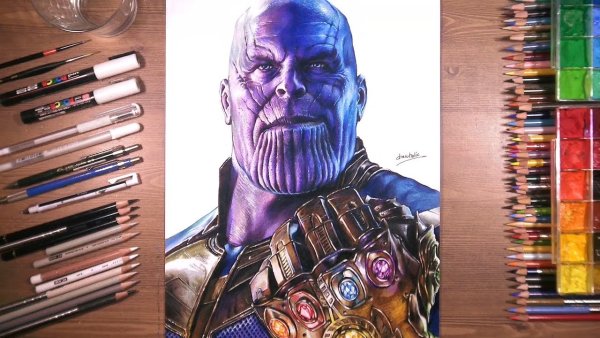 Drawholic Thanos