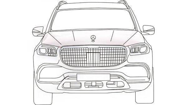 Мерседес раскраски GLE 63