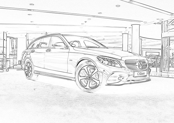 Мерседес раскраска e63s